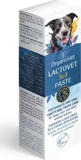 Ajánlat OrganoVet Lactovet 3 in 1 paste 100 ml