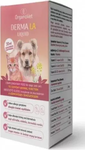 Vedd meg most OrganoVet Derma LA 30 ml