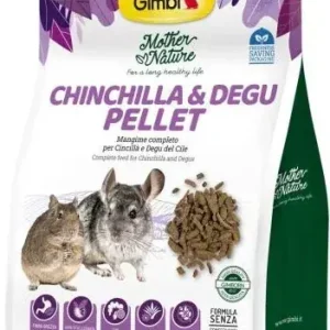 Gimbi Mother Nature Chinchilla & Degu pellet 500 g Kiárusítás