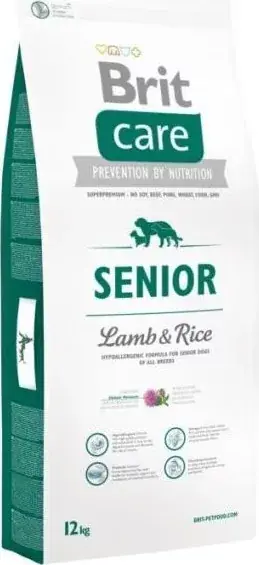 Olcsó Brit Care Hipoallergén SENIOR Lamb & Rice 12 kg