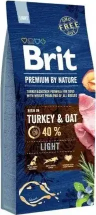 Ajánlat Brit Premium by Nature Light 15 kg