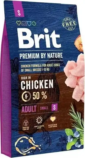 Gyors kiszállítás Brit Premium by Nature Small Adult 8 kg