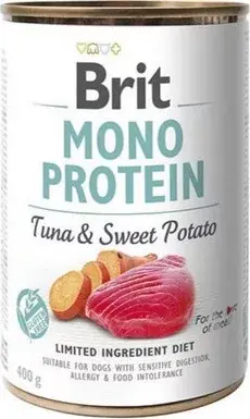 Brit Mono Protein Tuna & Sweet Potato 400 g Vedd meg online