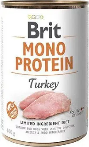 Brit Mono Protein Turkey 400 g Expressz szállítás