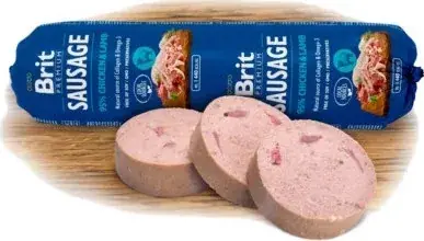 Brit Premium Sausage Chicken & Lamb 800 g Árengedmény