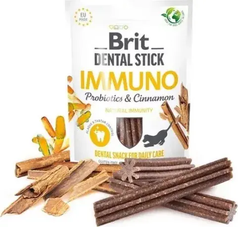 Legjobb ár Brit Dental Stick Immuno with Probiotics & Cinnamon 251 g