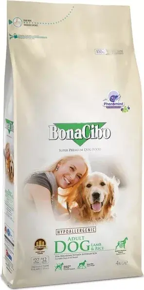 Bonacibo Adult Dog (Bárány, szardella és rizs) 15 kg Kihagyhatatlan ajánlat