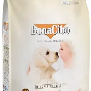 Szezonális akció Bonacibo Puppy (Csirke, szardella és rizs) 3 kg
