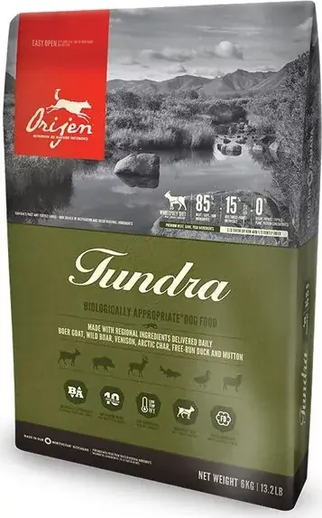 Orijen Tundra 11,4 kg Alacsony ár