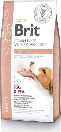 Brit GF Veterinary Diets Dog Renal 2 kg Legnépszerűbb