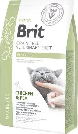 Ne maradj le Brit GF Veterinary Diets Cat Diabetes 2 kg