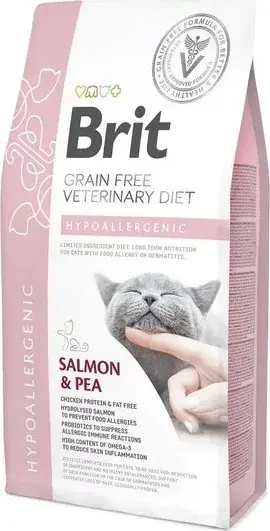 Legnépszerűbb Brit GF Veterinary Diets Cat Hypoallergenic 2 kg