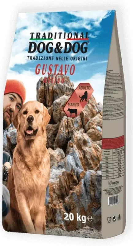 Gheda Dog&Dog Gustavo Attivo 20 kg Legkelendőbb