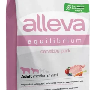 Vedd meg most Alleva Equilibrium Pork Medium/Maxi 12 kg