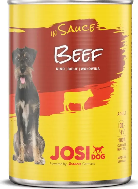 Kiárusítás JosiDog Beef in Sauce 12 x 415 g