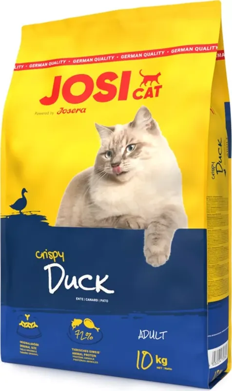 Utolsó esély Josera JosiCat Crispy Duck 10 kg