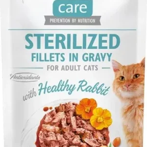Brit Care Cat Fillets in Gravy With Healthy Rabbit 85 g Vásárlói kedvenc