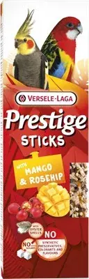 Prémium Versele Laga Prestige Sticks Big Parakeets with Mango & Rosehip - 2 db 140 g