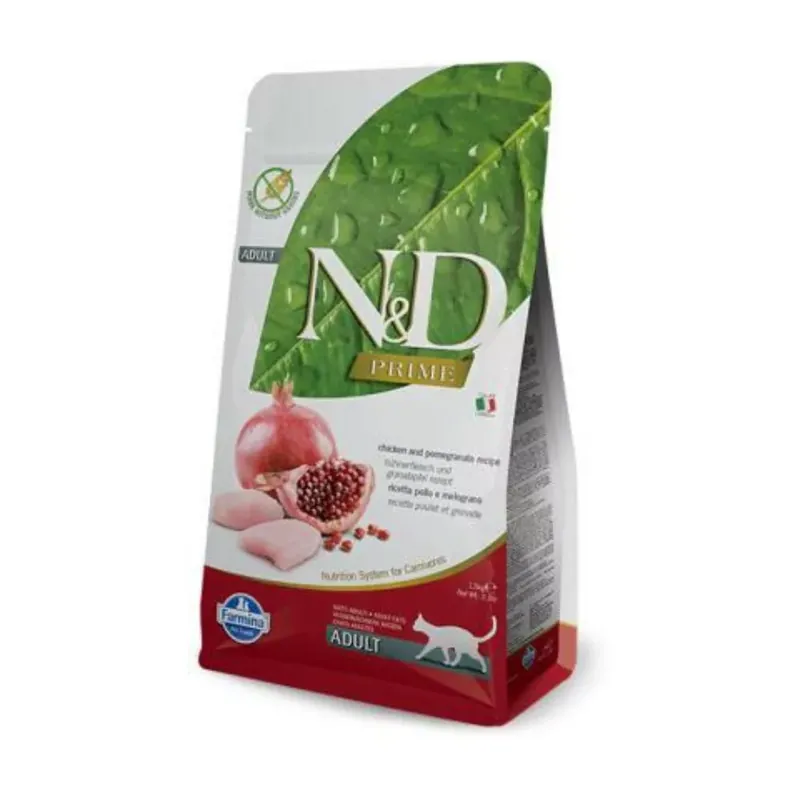 Expressz szállítás N&D Cat Prime csirke & gránátalma adult ivartalanított 300 g