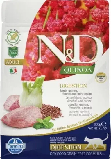 N&D Cat Quinoa Digestion bárány 300 g Árengedmény