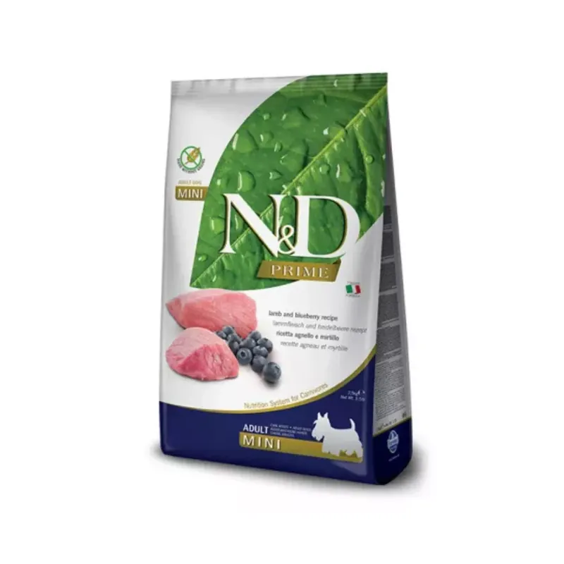 Bestseller N&D Dog Prime bárány & áfonya adult mini 800 g