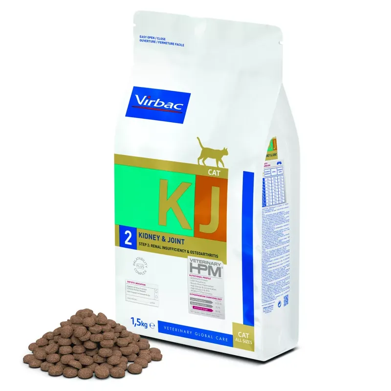 Alacsony ár Virbac HPM DIET CAT Kidney & Joint 1,5 kg