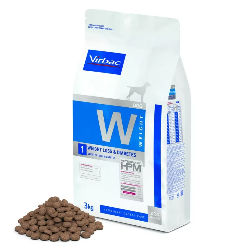 Kihagyhatatlan ajánlat Virbac HPM DIET DOG Weight Loss & Diabetes 12 kg