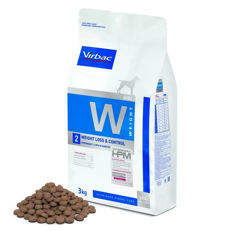 Különleges ajánlat Virbac HPM DIET DOG Weight Loss & Control 3 kg