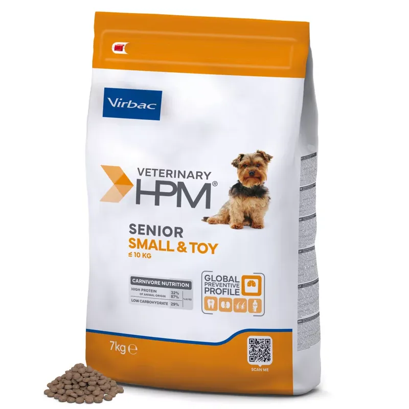 Vedd meg online Virbac Senior Small & Toy DENTAL 7 kg