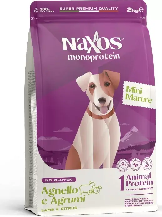 Adragna Naxos Mature Mini Bárány Monoprotein 2 kg Szezonális akció