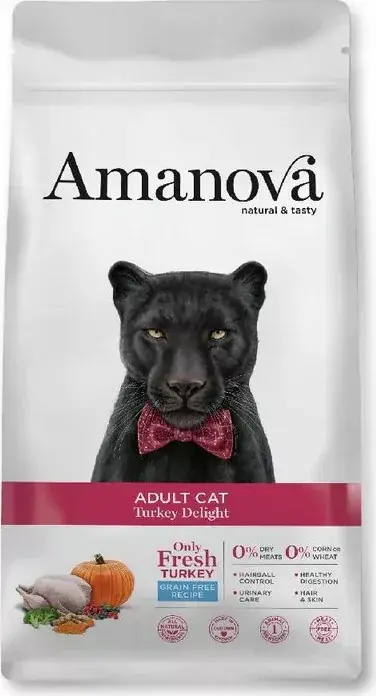 Olcsó AmaNova Cat GF Adult Turkey Delight 6 kg