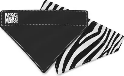 Kedvezményes ár Max & Molly Bandana - Zebra - S