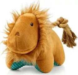 Újdonság Max & Molly Huggles Toy sípolós plüss - Lion George