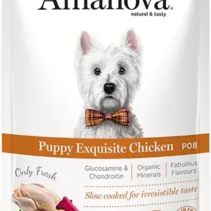 AmaNova Dog GF Pouch Puppy Exquisite Chicken P08 100 g Ajánlat