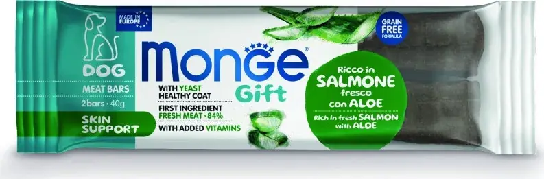 Monge GIFT Dog Bőr- és szőrápoló - Lazac és aloe vera 40 g Ajánlat