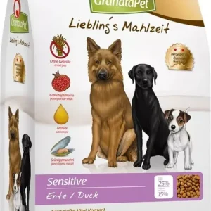GranataPet Liebling‘s Mahlzeit sensitive kacsa felnőtt kutyatáp 10 kg Rendeld meg most