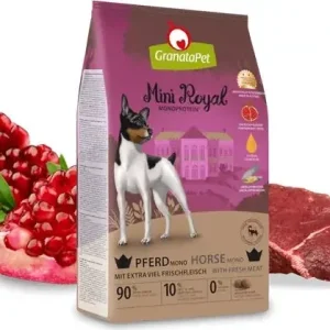 GranataPet Mini Royal száraztáp mono ló 1 kg Kedvezményes ár