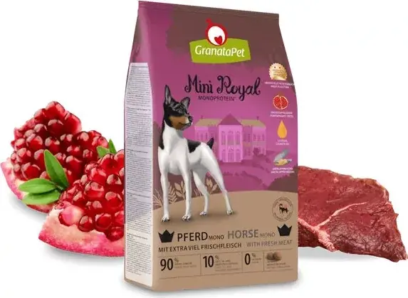 GranataPet Mini Royal száraztáp mono ló 1 kg Kedvezményes ár
