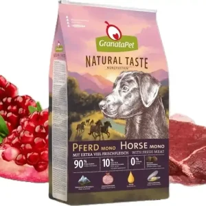 Ne maradj le GranataPet Natural Taste száraztáp mono ló 12 kg