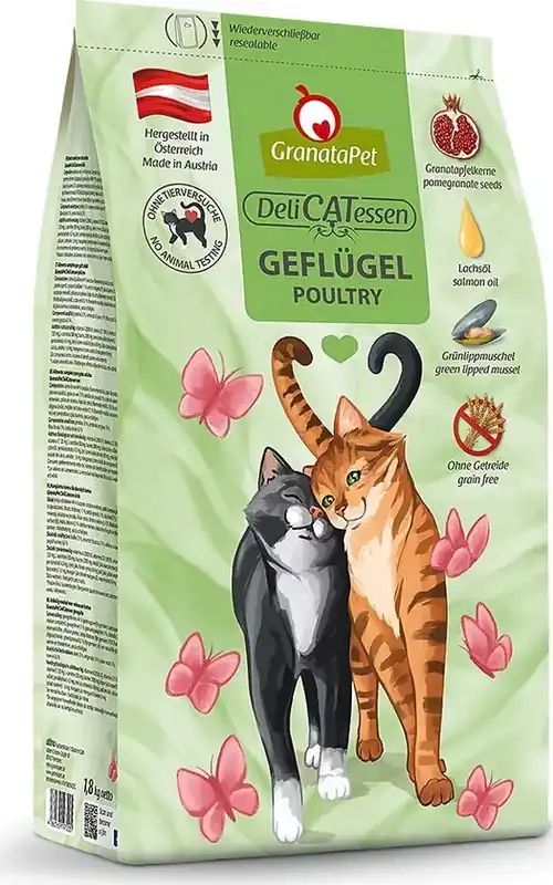 GranataPet DeliCatessen száraztáp szárnyas száraztáp 1,8 kg Vásárlói kedvenc