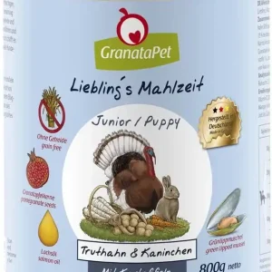 Expressz kézbesítés GranataPet Liebling‘s Mahlzeit Junior/Puppy konzerv 800 g