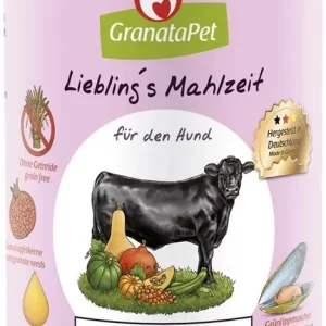 Kedvezmény GranataPet Liebling‘s Mahlzeit Angus marha és sütőtök konzerv 800 g