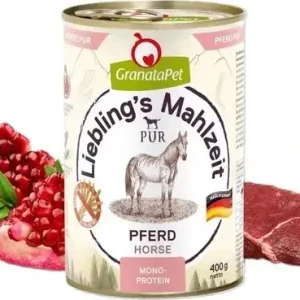 GranataPet Liebling‘s Mahlzeit ló PUR konzerv 400 g Akció