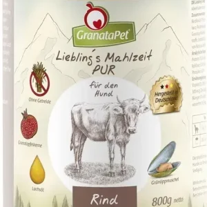 Korlátozott ajánlat GranataPet Liebling‘s Mahlzeit marha PUR konzerv 400 g