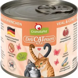 GranataPet Delicatessen konzerv borjú és nyúl 400 g Biztonságos fizetés