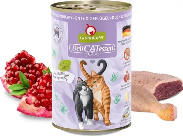 Olcsó GranataPet DeliCatessen konzerv kacsa és szárnyas 400 g