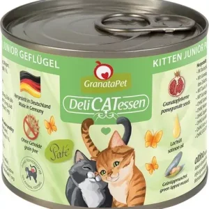 GranataPet Delicatessen konzerv Kitten szárnyas 200 g Kedvezményes ár