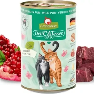 Végkiárusítás GranataPet Delicatessen Konzerv vad PUR 400 g