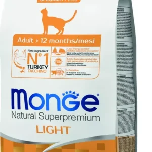 Monge Cat Speciality Line Light Turkey 1,5 kg Szezonális akció