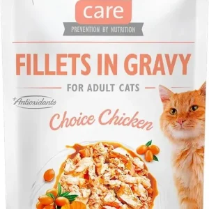 Brit Care Cat Fillets in Gravy Choice Chicken 24x85 g Ne maradj le